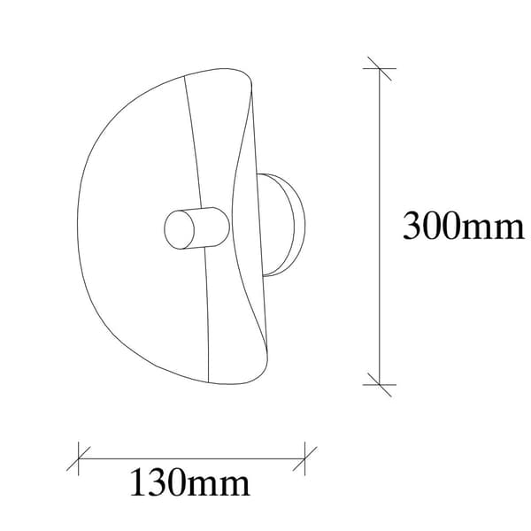 Vägglampa Sivani - MR - 840