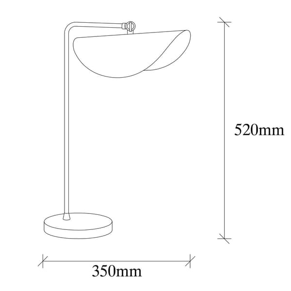 Bordslampa Sivani - MR - 844