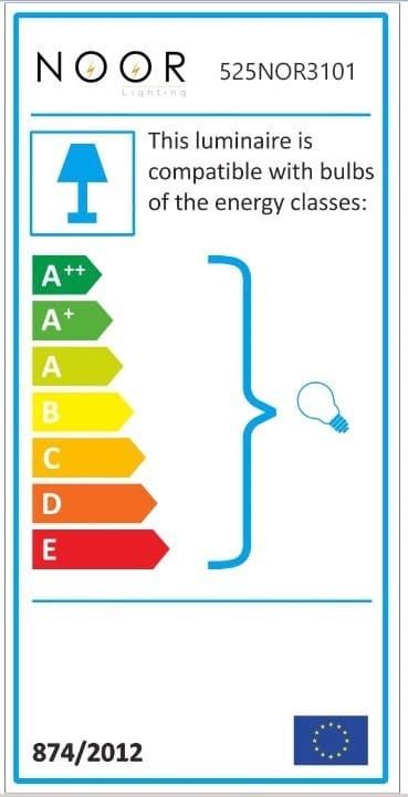 Vegglampe Foca - N-129