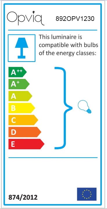 Vägglampa Denge - 3434