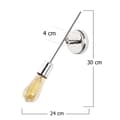 Miniatyrbild 3 av 7: Vägglampa Mızrak - 3681