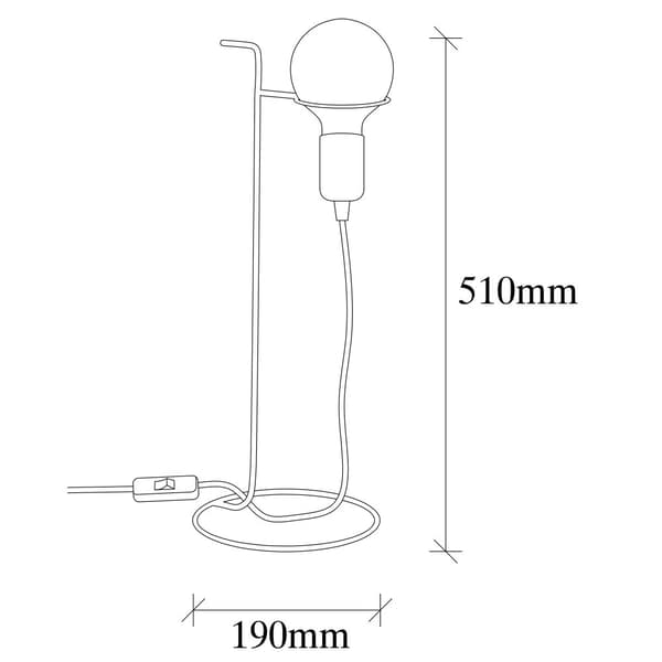 Bordlampe Pota - 3674