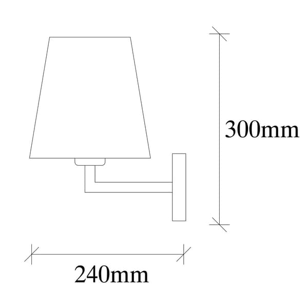 Vegglampe Profil - 4654