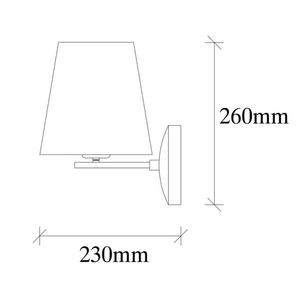 Vägglampa Profil - 4681