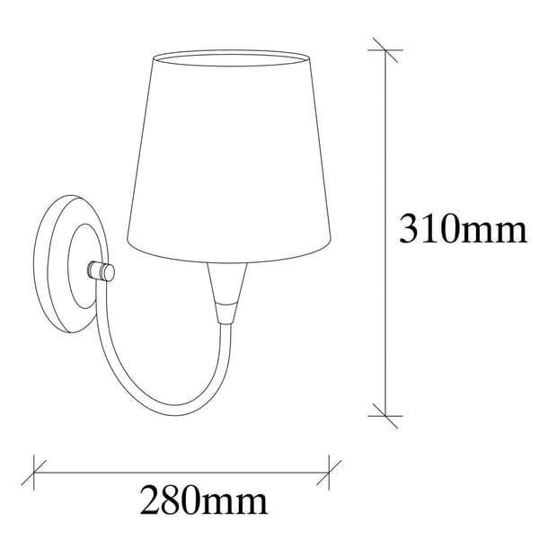 Vegglampe Pardo - 3031