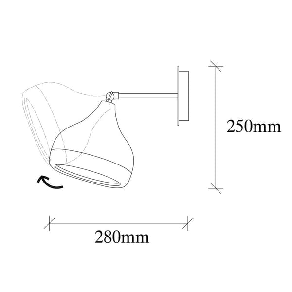 Vegglampe Yıldo - 6902