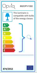 Miniatyrbilde 6 av 7: Vegglampe Yıldo - 6902