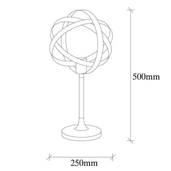 Bordlampe Gezegen - 4847