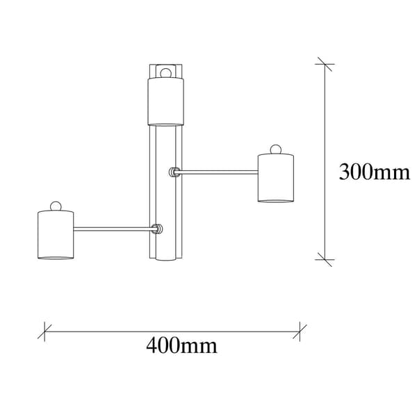 Vägglampa Hexa - 6946