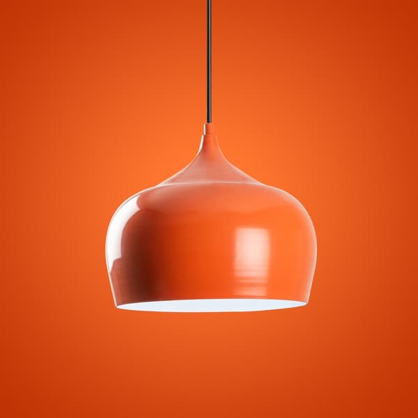 Lysekrone Patine - Orange