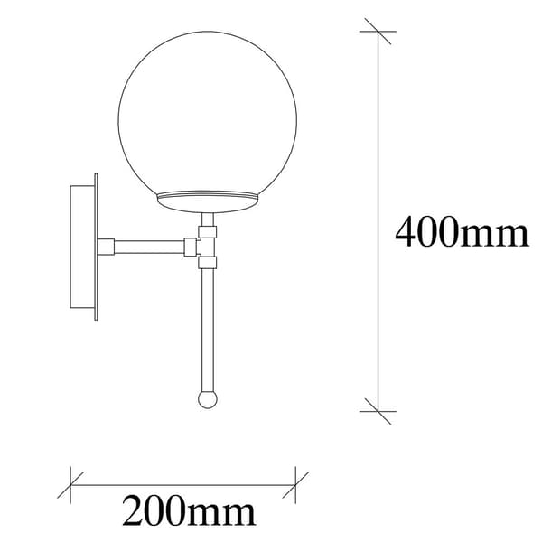 Vägglampa Mudoni - MR - 953