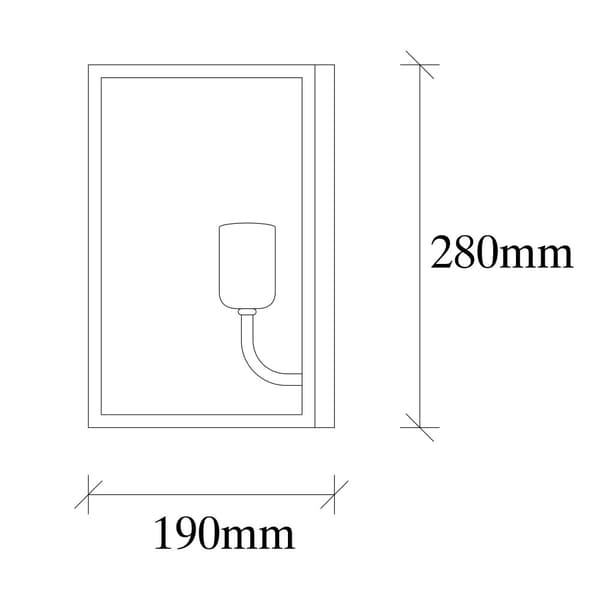 Vägglampa Kafes - 5561