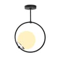 Miniatyrbild 9 av 9: Ljuskrona & Bordslampa Set Dolunay - Set2
