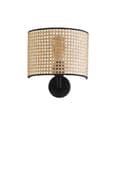 Miniatyrbild 2 av 4: Vägglampa Nala Rattan Aplik