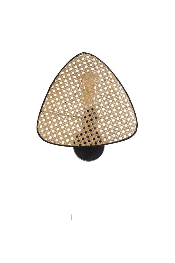 Vegglampe Hera Tekli Siyah Aplik