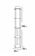 Miniatyrbillede 4 af 6: Gulvlampe KS-11107