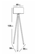 Miniatyrbild 4 av 4: Golvlampa KS-11104