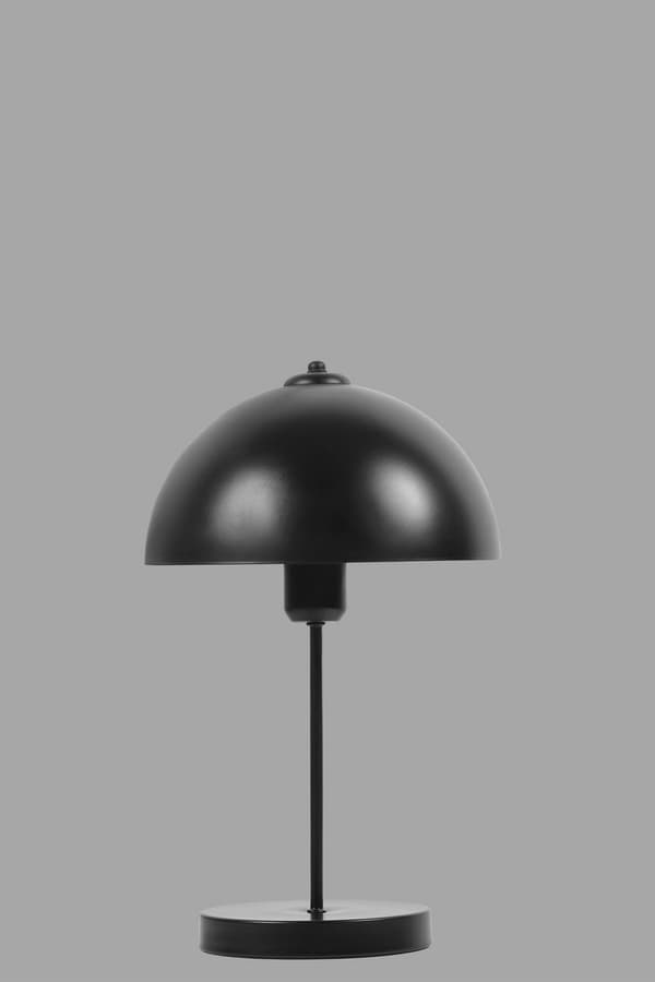 Bordslampa Lungo Siyah Retro Başlıklı Masa Lambası