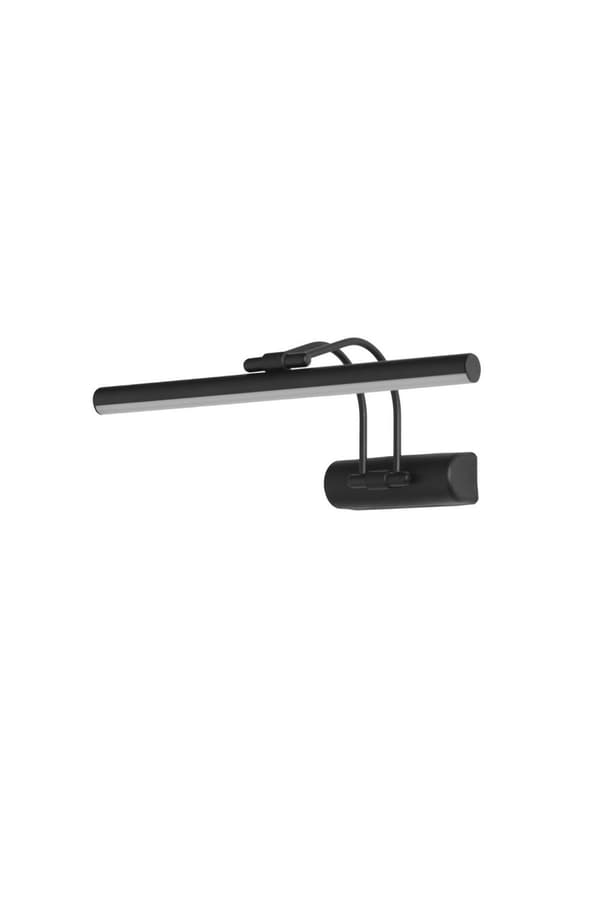 Vägglampa Flüt 35 Cm Ledli Siyah Aplik