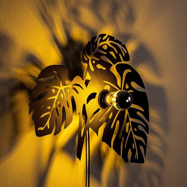 Vegglampe blader