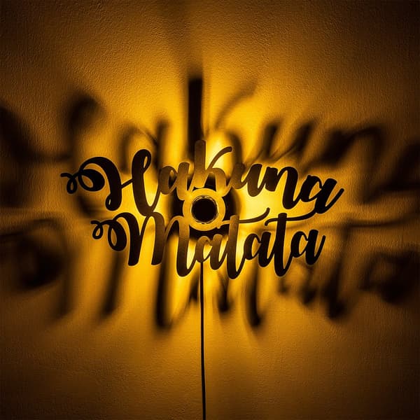 Væglampe Hakuna Matata