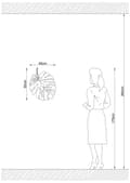 Miniatyrbilde 3 av 7: Vegglampe W-035