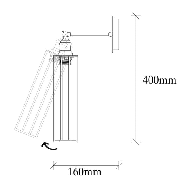 Vegglampe Zumra - 705-A