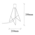 Miniatyrbild 5 av 6: Bordslampa Piramit - NT - 140