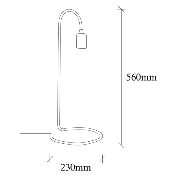 Bordslampa Yılan - NT - 119