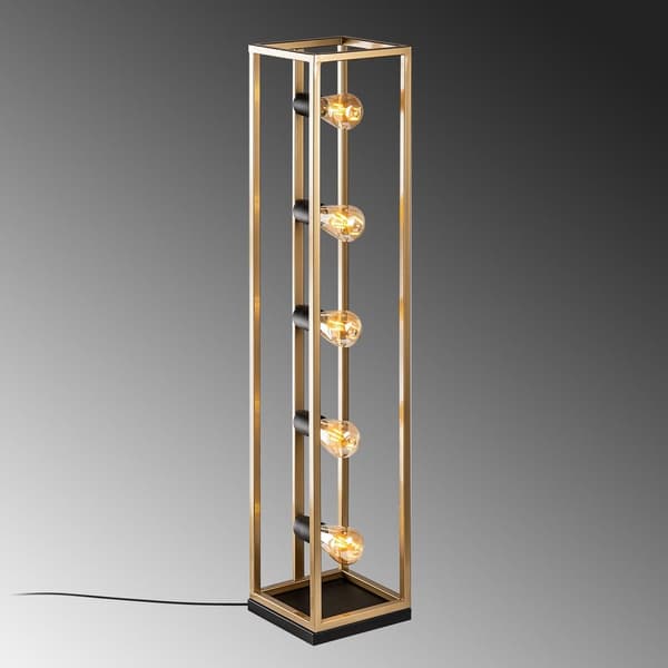 Gulvlampe Kafes 13745 - Guld