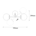 Miniatyrbilde 3 av 8: Vegglampe My Legend - 145-A2