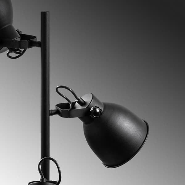 Gulvlampe Spotkafasi 13785 - Sort