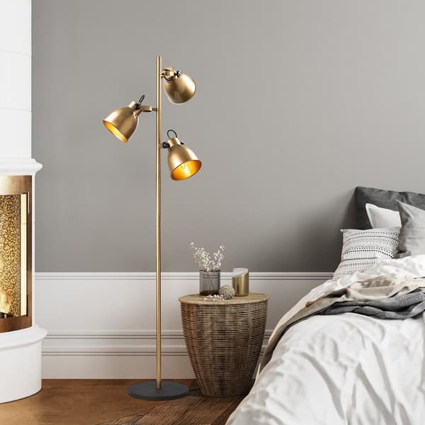 Golvlampa Spotkafasi 13786 - Guld