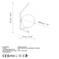 Miniatyrbild 8 av 9: Bordslampa Luminar - 14166