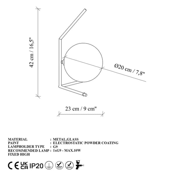 Bordslampa Luminar - 14166