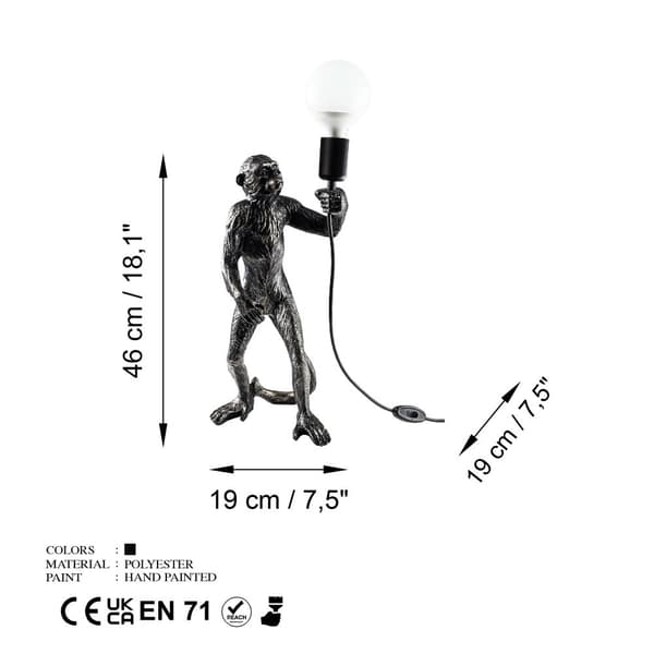 Bordlampe Singe
