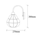 Miniatyrbilde 4 av 7: Vegglampe Safderun - 405-A