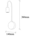 Miniatyrbilde 3 av 5: Vegglampe Baston - 3280