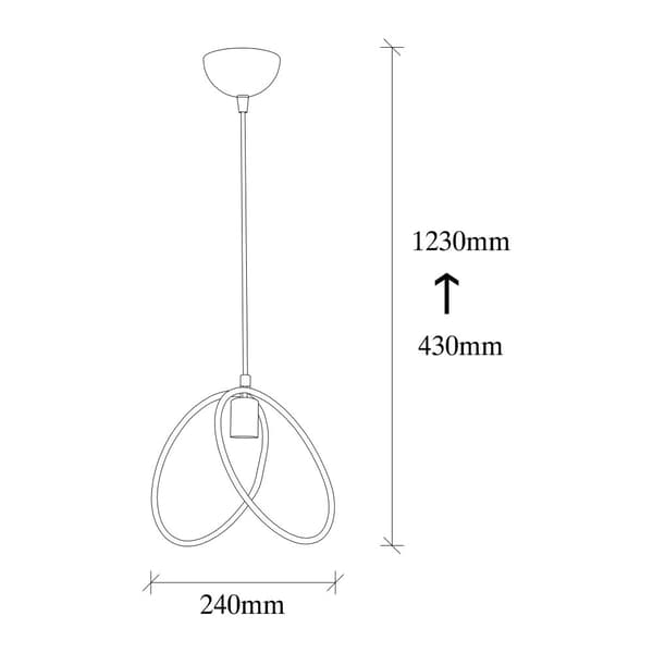 Chandelier Circle - 2876