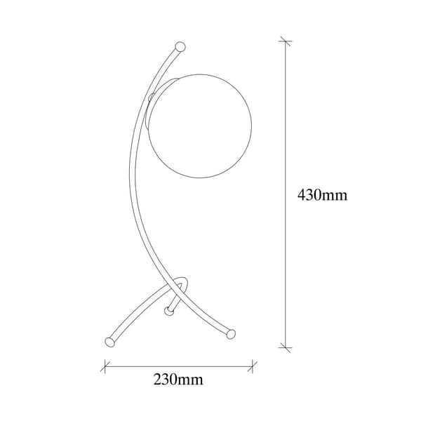 Bordslampa Yay - 5013