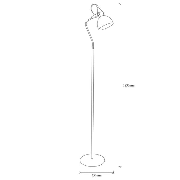 Gulvlampe Lik - 4031