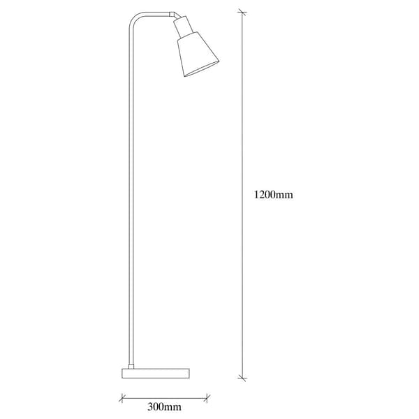 Gulvlampe Emek - 4086