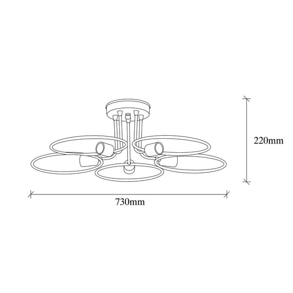 Chandelier Circle - 1346