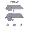 Miniatyrbild 3 av 3: Pet Bed Polly Dog 60 x 90 - Ljusgrå