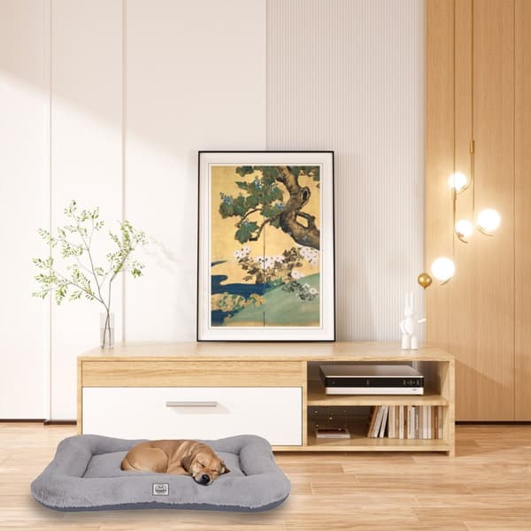 Lemmikkien sänky Sally Dog L - vaaleanharmaa