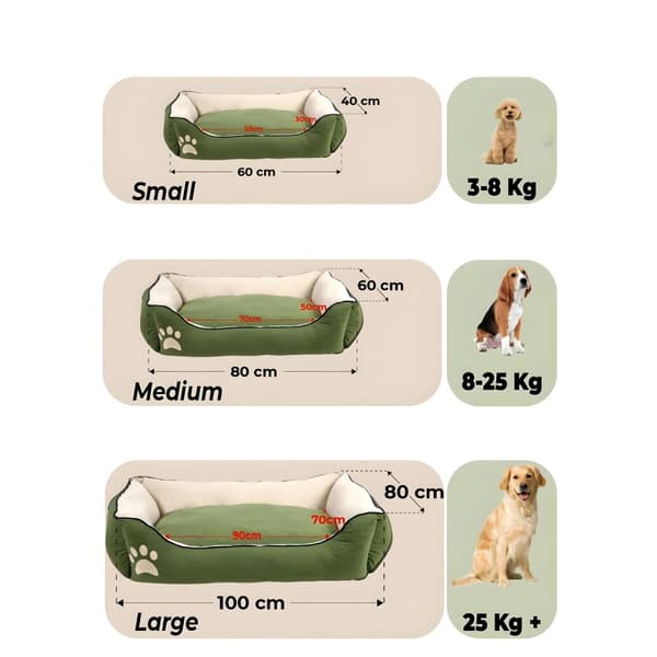 Pet Bed Lucy Dog & Cat M - Grå