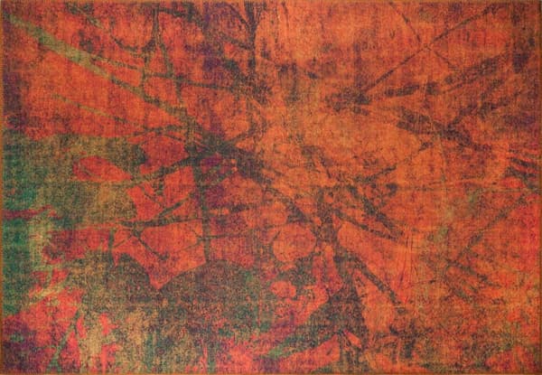 Matta (140 x 190) Fusion Chenille - Orange AL 09