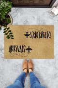 Miniatyrbilde 1 av 2: Pvc dørmatte flyplass