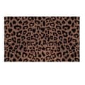 Miniatyrbilde 2 av 2: Pvc dørmatte Leopar