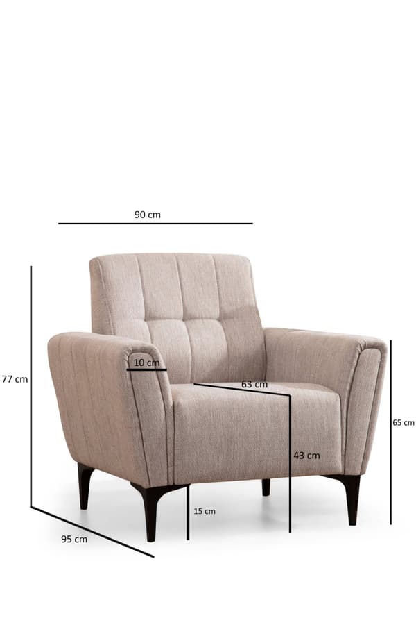 1-seters sofa Hamlet - Beige